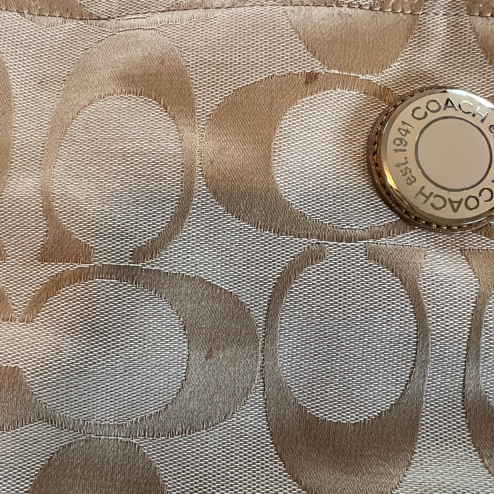 Y2k Vintage Gold Coach Bag - Gem